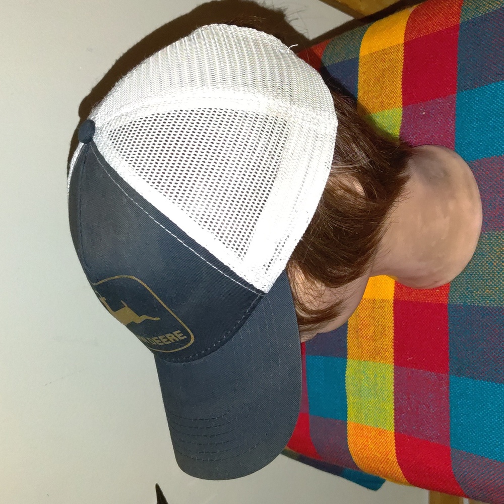 John Deere Low Profile Structured Embroidered Tru… - image 3